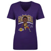 Rui Hachimura Los Angeles Lakers Cartoon WHT by 500 LEVEL