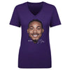 Justin Jefferson Minnesota Vintage Head WHT by 500 LEVEL