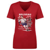 Jean Beliveau Montreal Throwback WHT by 500 LEVEL