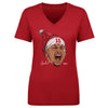 Patrick Mahomes Kansas City Portrait Santa Hat WHT by 500 LEVEL