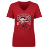 Connor Bedard Chicago Cartoon Santa Hat WHT by 500 LEVEL