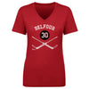 Ed Belfour Chicago 30 Goalie Sticks WHT by 500 LEVEL