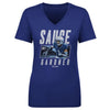 Sauce Gardner Indianapolis Player Name WHT by 500 LEVEL