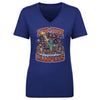 New York Knicks NBA Finals 2026 Champions Caricature WHT by 500 LEVEL