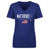 Auston Matthews Toronto USA Elite WHT by 500 LEVEL