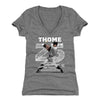 Jim Thome Throwback Number WHT by 500 LEVEL
