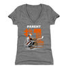 Bernie Parent Throwback Number WHT by 500 LEVEL