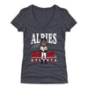 Ozzie Albies Toon R WHT by 500 LEVEL