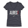 Ozzie Albies Atlanta Elite WHT by 500 LEVEL