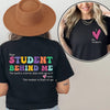 Women's Letter & Heart Print T-Shirt – Casual Crew Neck Tee, Soft Summer Top for Vacation & Daily Wear by Dog Mom Hat