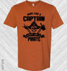 Work Like a Captain Party Like a Pirate Graphic Tee by Anchored Grace Boutique