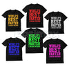 "World Best Farter I Mean Father" Shirt - Funny Gifts for Dad Tee, Crude Father's Day Humor, Fart Joke Men's T-Shirt