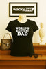 Worlds Sluttiest Dad Funny Adult Humor Graphic Tee Shirt by MyWackyTees