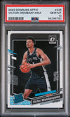 Graded 2023 Panini Donruss Optic Victor Wembanyama #225 Rookie RC Basketball Card PSA 10 Gem Mint