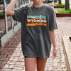 Wyoming State Vintage Shirt by EnjoyMyDesign LLC