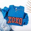 XOXO Checkered Valentine Sweatshirt – Furry Style Printed Sweater by Adorb Custom Tees