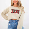 XOXO Checkered Valentine Sweatshirt – Furry Style Printed Sweater by Adorb Custom Tees