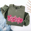 XOXO Sequins Valentine Sweatshirt – Faux Printed Sweater by Adorb Custom Tees