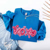 XOXO Sequins Valentine Sweatshirt – Faux Printed Sweater by Adorb Custom Tees
