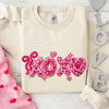 XOXO Sequins Valentine Sweatshirt – Faux Printed Sweater by Adorb Custom Tees