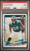 Graded 2023 Panini Donruss Jalen Carter #381 Rookie RC Football Card PSA 9 Mint