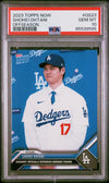 Graded 2023 Topps Now Shohei Ohtani #OS23 Offseason Baseball Card PSA 10 Gem Mint