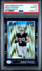 Graded 2024 Panini Donruss Optic Brock Bowers #215 Purple Shock Rookie RC Football Card PSA 10 Gem Mint by Hall of Fame Sports Memorabilia
