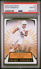 Graded 2023 Leaf Draft Bijan Robinson #12 Rookie RC Football Card PSA 10 Gem Mint