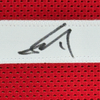 Framed Autographed/Signed Yao Ming 35x39 Houston Red Basketball Jersey Beckett BAS COA by Hall of Fame Sports Memorabilia