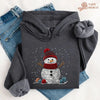 Yarn Snowman Hoodie by YarnMerch