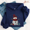 Yarn Snowman Hoodie by YarnMerch