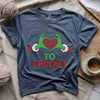 Yarnville Heart T-shirt by YarnMerch