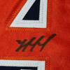 Framed Autographed/Signed Yordan Alvarez 35x39 Houston Blue Baseball Jersey Beckett BAS COA