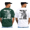 You Call It OCD Dancing Skeleton T-Shirt – Funny Dark Humor Sarcastic Graphic Tee