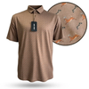 "Jumpin' Buck" Golf Polo by Bow Crew Apparel - Bow Hunting Lifestyle Apparel