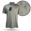 "Tees & Tines" Golf Polo by Bow Crew Apparel - Bow Hunting Lifestyle Apparel