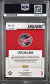 Graded 2024 Panini Instant WNBA Caitlin Clark #53 Rookie RC Basketball Card PSA 10 Gem Mint