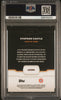 Graded 2023 Topps Bowman U Sapphire Stephon Castle #TT9 Treasured Talent Rookie RC Basketball Card PSA 10 Gem Mint