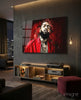 Nipsey Hussle Glass Wall Art