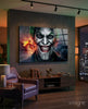Joker Glass Wall Art by Insigneart USA