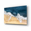 Ocean Waves Crashing Glass Wall Art by Insigneart USA
