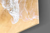 Ocean Waves Crashing Glass Wall Art by Insigneart USA