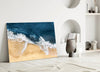 Ocean Waves Crashing Glass Wall Art by Insigneart USA