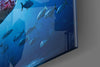 Shark Glass Wall Art by Insigneart USA