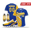 Custom Blue Yellow Jersey and TN Shoes Combo Offer Personalized ZH-D0200101-15