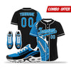 Custom Black Blue Jersey and TN Shoes Combo Offer Personalized ZH-D0200101-6