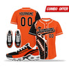 Custom Orange Black Jersey and TN Shoes Combo Offer Personalized ZH-D0200101-8