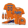 Custom Orange Blue Jersey MaxSoul Shoes and Hat Combo Offer Personalized ZH-D0b0090-b