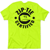 Zip Tie - Safety Yellow T-Shirt by Armed American Supply
