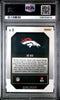 Graded 2024 Panini Prizm Bo Nix #3 Emergent Rookie RC Football Card PSA 10 Gem Mint